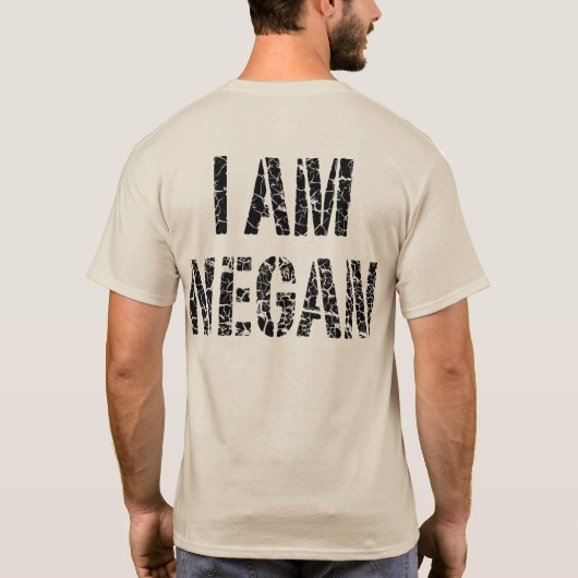 ICH BIN NEGAN T-Shirt (Rückseite)