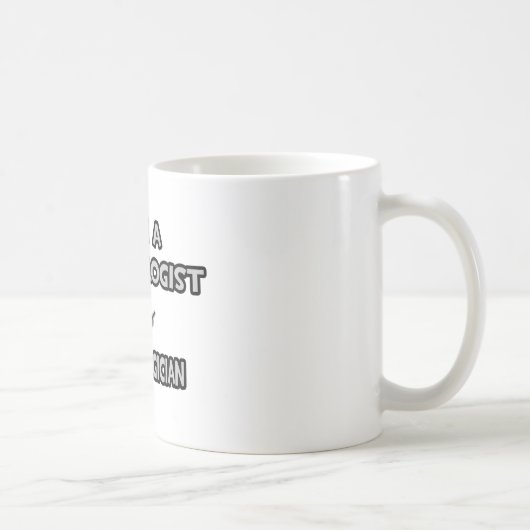 Ich bin Nephrologe ... Nicht ein Magier Kaffeetasse (Rechts)