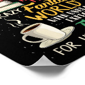 Ich bin Nerd - Buch Lover - Literatur Poster (Ecke)