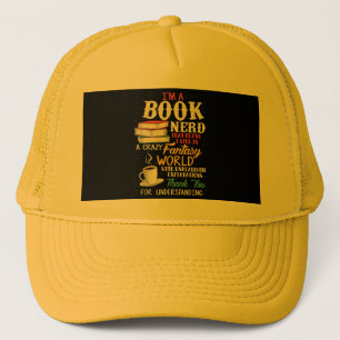 Ich bin Nerd - Buch Lover - Literatur Truckerkappe
