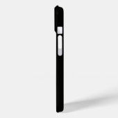 Ich bin netter als mein Gesicht aussieht Lustiger Case-Mate iPhone Hülle (Rückseite / Links)