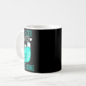 Ich bin netter nach Kickboxen Lustiger Kickboxer,  Kaffeetasse (Vorderseite Links)