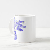 Ich bin netter, nachdem ich Gitarre gespielt habe Kaffeetasse (Vorderseite Links)