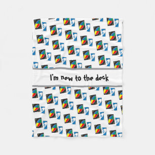 Ich bin neu am Deck   Funny Baby Halloween Costume Fleecedecke