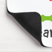 Ich bin neun Jahre alt Mousepad (Ecke)