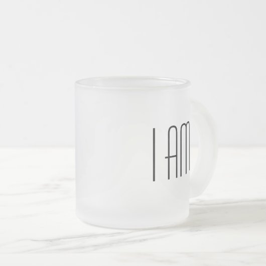 ICH BIN, Neville Goddard, Gesetz der Mattglastasse (VorderseiteRechts)