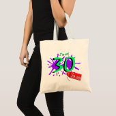 Ich bin nicht 30, ich bin 29.99 Paint Sploch Tragetasche (Vorderseite (Produkt))