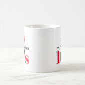 Ich bin nicht 40, ich bin vier perfekte 10er kaffeetasse (Mittel)