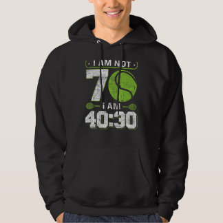 Ich bin nicht 70 Ich bin 4030 70. Geburtstags-Tenn Hoodie