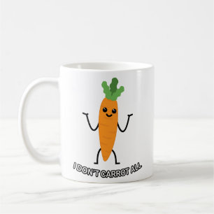 Ich bin nicht alle Carrot! - Niedliche Karotte Kaffeetasse