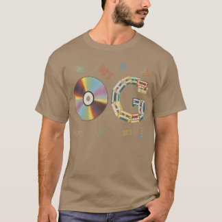 Ich bin nicht alt, aber ich bin ein OG-CD-Cassette T-Shirt