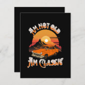 Ich bin nicht alt begleitkarte (Vorne/Hinten)