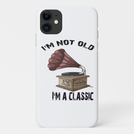 Ich bin nicht alt Case-Mate iPhone hülle (Rückseite)