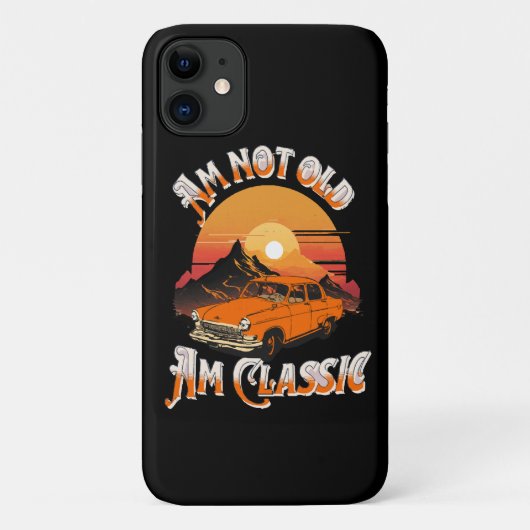 Ich bin nicht alt Case-Mate iPhone hülle (Rückseite)