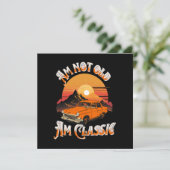 Ich bin nicht alt einladung (Stehend Vorderseite)