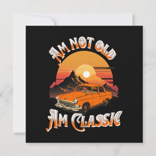 Ich bin nicht alt einladung (Vorderseite)