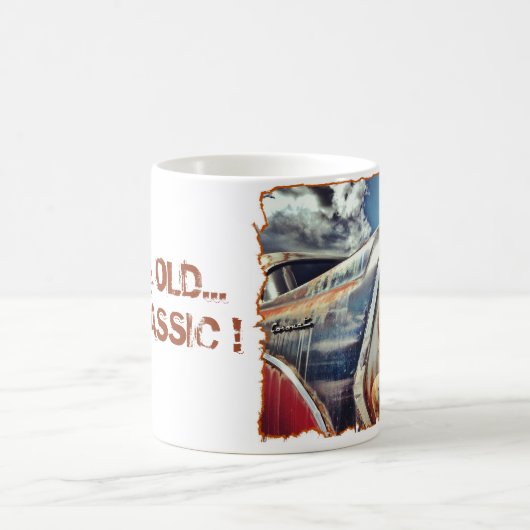 Ich bin nicht alt - ich bin CLASSIC Kaffeetasse (Mittel)