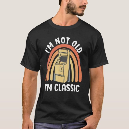 Ich bin nicht alt, ich bin Classic Nostalgische Ar T-Shirt (Vorderseite)