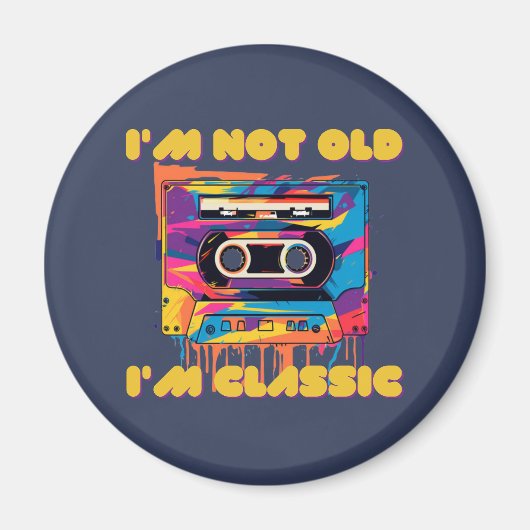 Ich bin nicht alt, ich bin Classic, wpap, Kassette Magnet (Vorne)