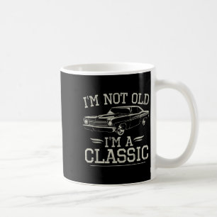 Ich bin nicht alt, ich bin Clic Lustiges Auto Vint Kaffeetasse