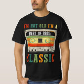 Ich bin nicht alt ich bin ein Klassiker 1985, 1985 T-Shirt (Vorderseite)