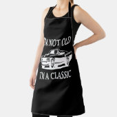 Ich bin nicht alt, ich bin ein klassischer Autover Schürze (InSitu)