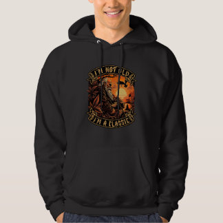 Ich bin nicht alt, ich bin ein klassischer Motorra Hoodie