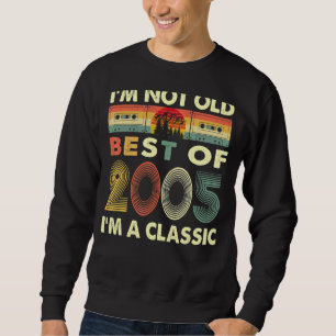 Ich bin nicht alt ich bin ein klassischer Vintag 2 Sweatshirt