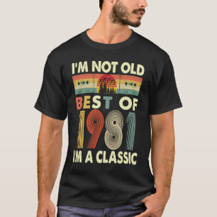 Ich bin nicht alt, ich bin ein klassischer Vintage T-Shirt