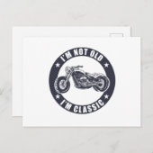 Ich bin nicht alt, ich bin ein klassisches, lustig postkarte (Vorne/Hinten)