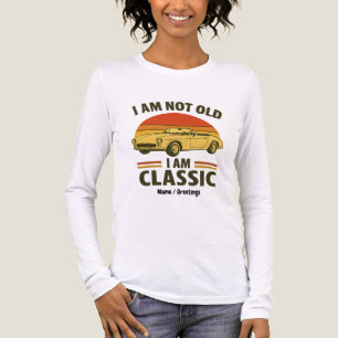 Ich bin nicht alt, ich bin ein klassisches, lustig Tri-Blend shirt