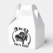 Ich bin nicht alt, ich bin ein klassisches lustige geschenkschachtel (Rückseite)