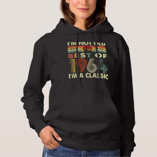 Ich bin nicht alt, ich bin ein Vintager Klassiker  Hoodie