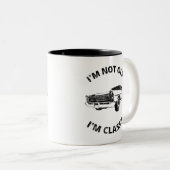 Ich bin nicht alt, ich bin eine klassische Tasse (VorderseiteRechts)