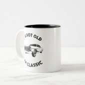Ich bin nicht alt, ich bin eine klassische Tasse (Vorderseite Links)