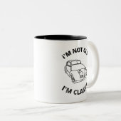 Ich bin nicht alt, ich bin eine klassische Tasse (VorderseiteRechts)