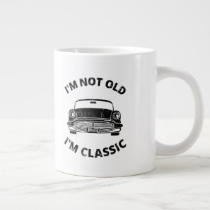 Ich bin nicht alt, ich bin eine klassische Tasse