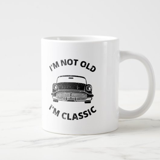 Ich bin nicht alt, ich bin eine klassische Tasse (Rechts)