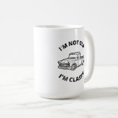 Ich bin nicht alt, ich bin eine klassische Tasse (VorderseiteRechts)