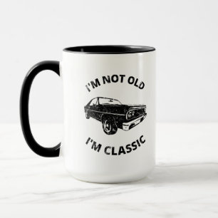 Ich bin nicht alt, ich bin eine klassische Tasse