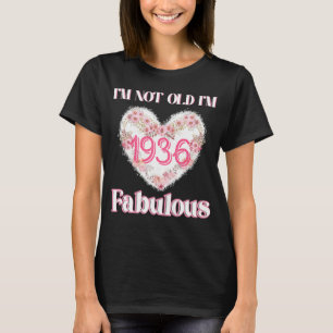 Ich bin nicht alt, ich bin fabelhaft Vintages Blum T-Shirt