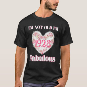 Ich bin nicht alt, ich bin fabelhaft Vintages Blum T-Shirt