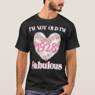 Ich bin nicht alt, ich bin fabelhaft Vintages Blum T-Shirt