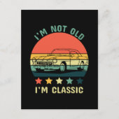 Ich bin nicht alt, ich bin klassisch begleitkarte (Vorderseite)