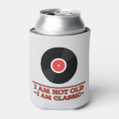 Ich bin nicht alt ich bin klassisch Funny 50. Gebu Dosenkühler (Kanne Vorderseite)