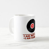 Ich bin nicht alt ich bin klassisch Funny 50. Gebu Kaffeetasse (Vorderseite Links)