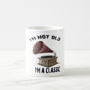 Ich bin nicht alt, ich bin klassisch kaffeetasse