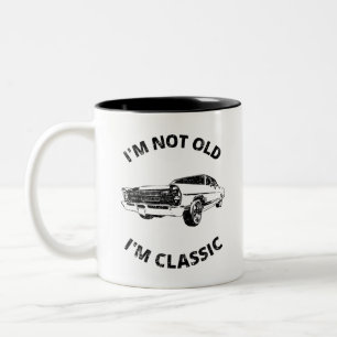 Ich bin nicht alt, ich bin klassisch   Kaffeetasse