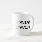 Ich bin nicht alt, ich bin klassisch kaffeetasse (VorderseiteRechts)