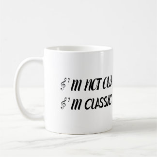 Ich bin nicht alt, ich bin klassisch kaffeetasse